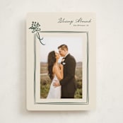 "Holly Sprig" - Holiday Cards in Pine by letterfix - Front