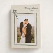 "Holly Sprig" - Holiday Cards in Pine by letterfix - Folded Card