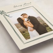 "Holly Sprig" - Holiday Cards in Pine by letterfix - Detail