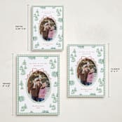 "Alpine" - Holiday Cards in Pistachio by Bayberry Kate - Formats Available