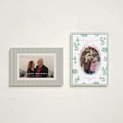 "Alpine" - Holiday Cards in Pistachio by Bayberry Kate - Photo Orientation Options