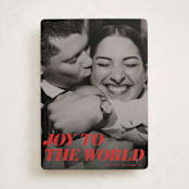 "Cheery" - Holiday Cards in Candy Cane by Emily Sabol Goss - Front