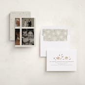 "extra details" - Holiday Cards in Cream by Anastasia Makarova - Assembled
