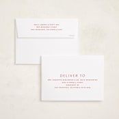 "Brightest Blessings" - Holiday Cards in Snow by Kristie Kern - FREE Recipient Addressing