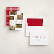 "Five Top" - Holiday Cards in Santa by Jackie Crawford - Assembled