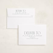 "Five Top" - Holiday Cards in Forest by Jackie Crawford - FREE Recipient Addressing