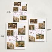 "Five Top" - Holiday Cards in Santa by Jackie Crawford - Formats Available