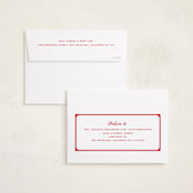 "simple border" - Holiday Cards in Stocking by Creo Study - FREE Recipient Addressing