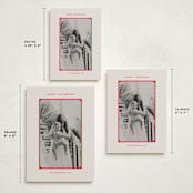 "simple border" - Holiday Cards in Stocking by Creo Study - Formats Available