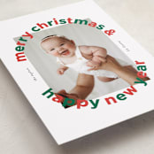"Merry Arc" - Holiday Cards in Festive by Erica Krystek - Detail