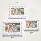 "Festive Greens" - Holiday Cards in French Blue by Alston Foster - Formats Available