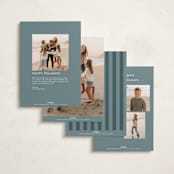 "Just Wonderful" - Holiday Cards in Blue Spruce by Heather Cairl - Back of Card Options
