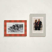 "Fun Frame" - Holiday Cards in Holly Berry by Kelly Watkins - Photo Orientation Options