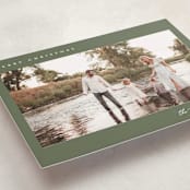 "Simply Stated" - Holiday Cards in Fir by Emily Sabol Goss - Detail