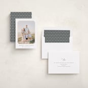 "Vintage Bevel" - Holiday Cards in Buttercream by Carolyn MacLaren - Assembled