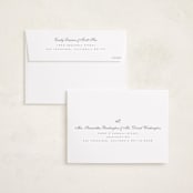 "Winter Daisy" - Holiday Cards in Fir by Wildfield Paper Co - FREE Recipient Addressing