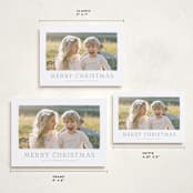 "Winter Daisy" - Holiday Cards in Fir by Wildfield Paper Co - Formats Available