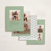 "Holly Berry Frame" - Holiday Cards in Snow by Lauren Jopling - Back of Card Options