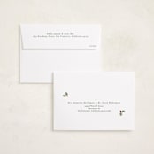 "Holly Berry Frame" - Holiday Cards in Snow by Lauren Jopling - FREE Recipient Addressing