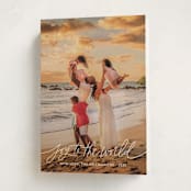 "Joy to the World script" - Holiday Cards in Midnight Clear by Kristen Magee - Folded Card