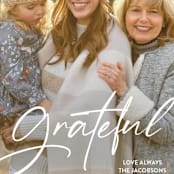 "Grateful always" - Holiday Cards in Snow by Annie Walker - Detail