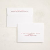 "Merry Christmas Script" - Holiday Cards in Holly Berry by Kristen Magee - FREE Recipient Addressing