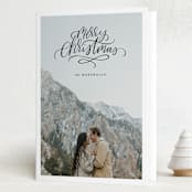 "Marshall" - Holiday Cards in Reindeer Hooves by Ally Madison - Folded Card