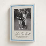 "Bari" - Holiday Cards in Pond by Megan Davis - Folded Card