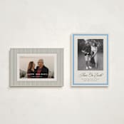 "Bari" - Holiday Cards in Pond by Megan Davis - Photo Orientation Options