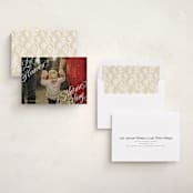 "Let Heaven & Nature Sing" - Holiday Cards in Snow by Stacy Maalouf - Assembled