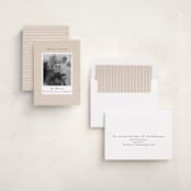 "Blessed Frame" - Holiday Cards in Butter Cream by Mansi Verma - Assembled