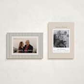 "Blessed Frame" - Holiday Cards in Butter Cream by Mansi Verma - Photo Orientation Options