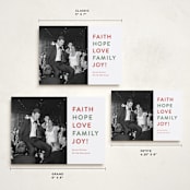 "Classic Fun" - Holiday Cards in Tomato Basil by Carolyn MacLaren - Formats Available