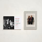 "Classic Fun" - Holiday Cards in Tomato Basil by Carolyn MacLaren - Photo Orientation Options