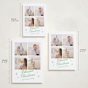 "Bright handwriting" - Holiday Cards in Fern by Cass Loh - Formats Available
