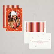 "snowy dots" - Holiday Cards in Santa by Sumak Studio - Assembled
