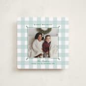 "Festive gingham plaid" - Holiday Cards in Aspen by Alston Foster - Front