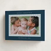 "Favorite Frame" - Holiday Cards in Blue Spruce by Alston Foster - Folded Card