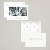 "Landscape" - Holiday Cards in Snow by Kelly Schmidt - Assembled