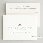 "Tapestry Holiday" - Holiday Cards in Emerald by Chris Griffith - FREE Recipient Addressing