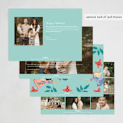 "Season Blessings" - Holiday Cards in Lake by Elly - Back of Card Options