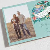 "Season Blessings" - Holiday Cards in Lake by Elly - Detail