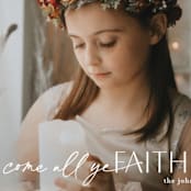 "come all ye faithful" - Holiday Cards in Froth by Liz Conley - Detail