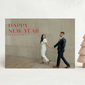 "1a" - Holiday Cards in Cardinal by Melanie Kosuge - Front