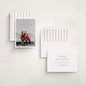 "Red Letter Christmas" - Holiday Cards in Peppermint by Stephanie Hawkes - Assembled