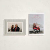 "Red Letter Christmas" - Holiday Cards in Peppermint by Stephanie Hawkes - Photo Orientation Options