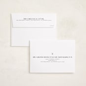 "Merry Magic Moments" - Holiday Cards in Mist by Juneau Designs - FREE Recipient Addressing