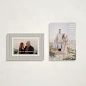 "Tallest Greeting" - Holiday Cards in Snow by Owl and Toad - Photo Orientation Options