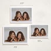 "Simplest border" - Holiday Cards in Snow by Stacey Meacham - Formats Available