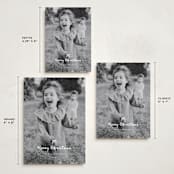"Written Sentiment" - Holiday Cards in Snow by Ashley Iwafuchi - Formats Available